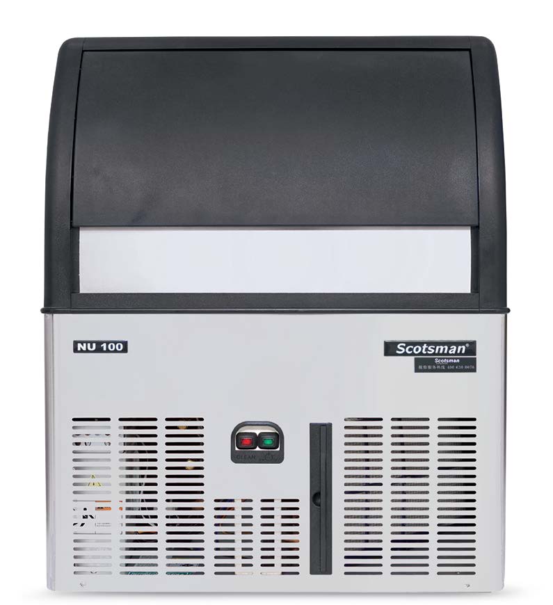 Scotsman NUH 100 AS OX - XSafe Self Contained Dice Ice Maker - Half Dice