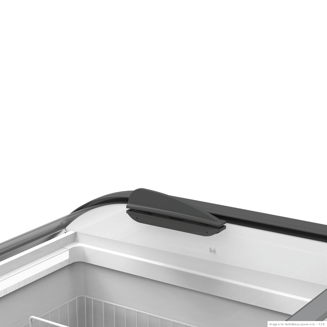 Thermaster Heavy Duty Supermarket Glass Sliding Lid Freezers 306L - SD-306K