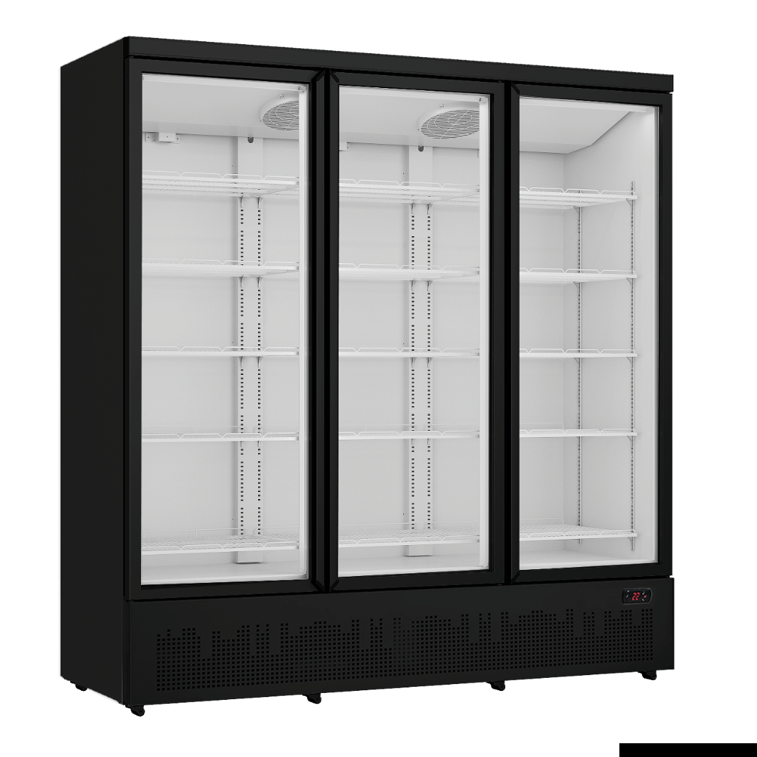 Thermaster Triple Door Supermarket Fridge - LG-1500BGBM