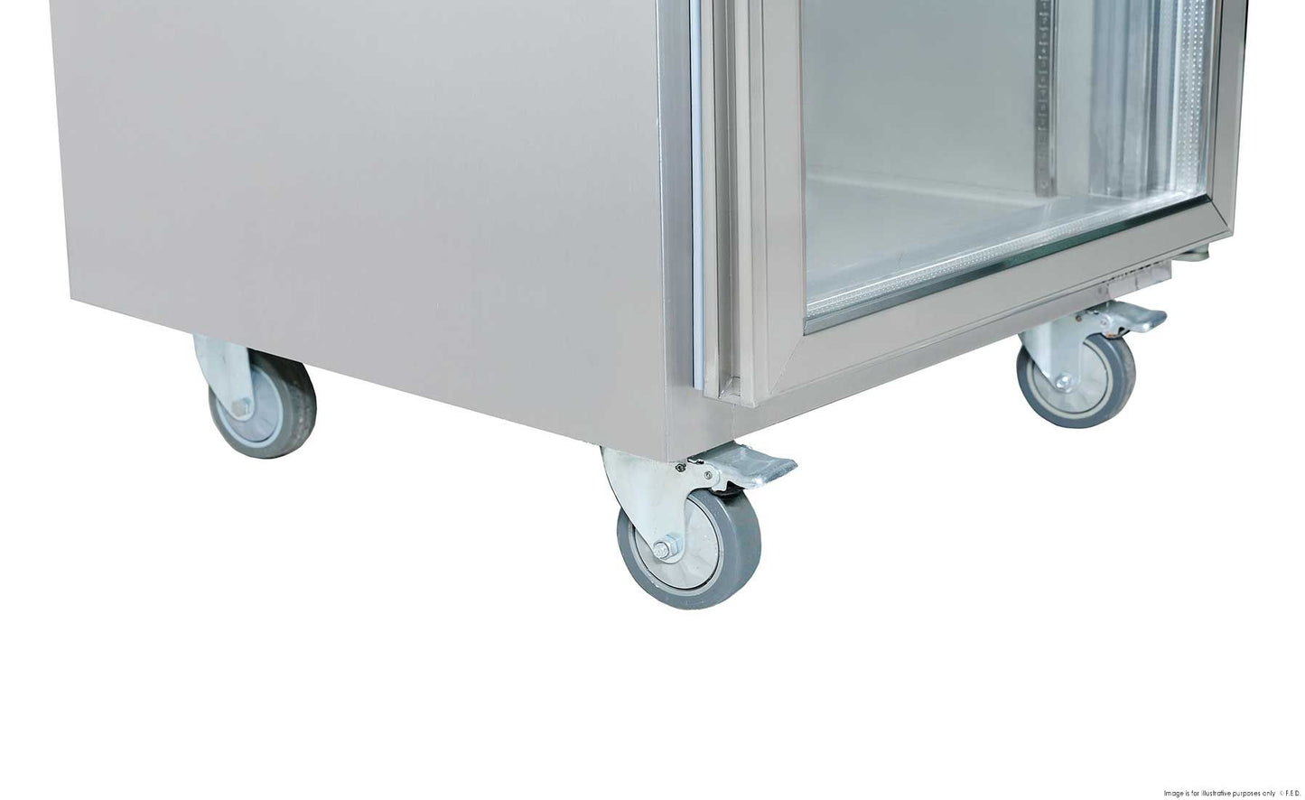 Thermaster Single Door Upright Display Fridge - SUCG500