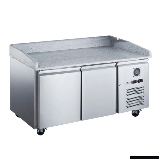 FED-X Two Door Standard Saladette On Castors - XPZ2600TN