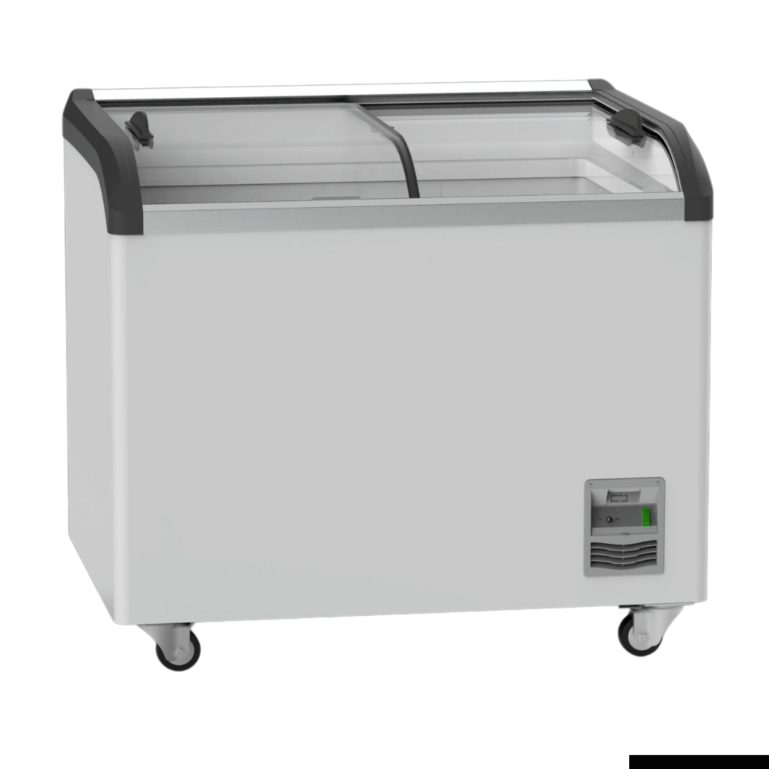 Thermaster Heavy Duty Supermarket Glass Sliding Lid Freezers 306L - SD-306K