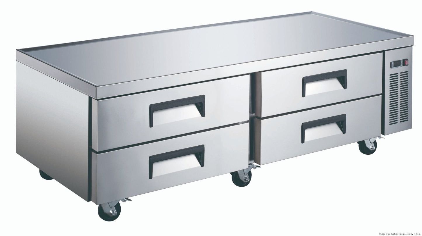 FED-X Chef Base Refrigeratied Drawer Bench 450L - XCB-72