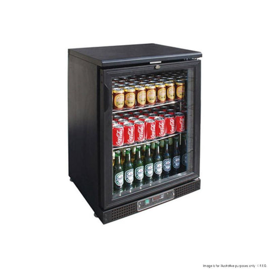 Thermaster Black Magic Under Bench Single Door Bar Cooler - SC148G