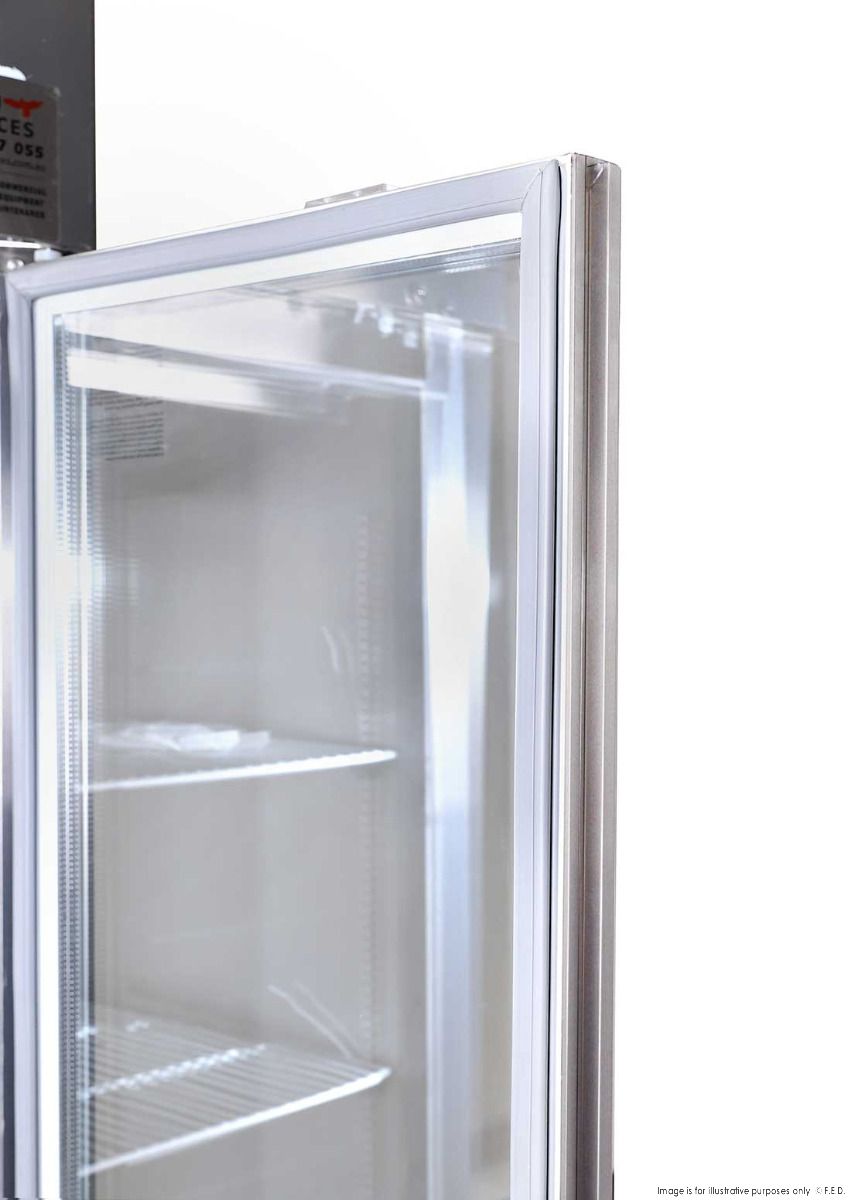 Thermaster Single Door Upright Display Fridge - SUCG500