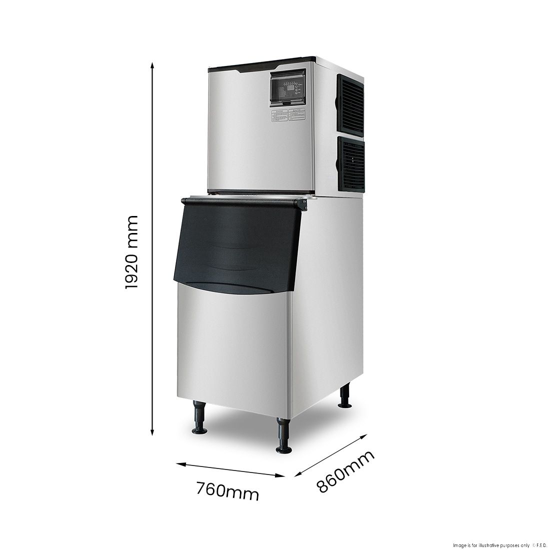 Blizzard Ice Maker Air-Cooled - SN-1000P