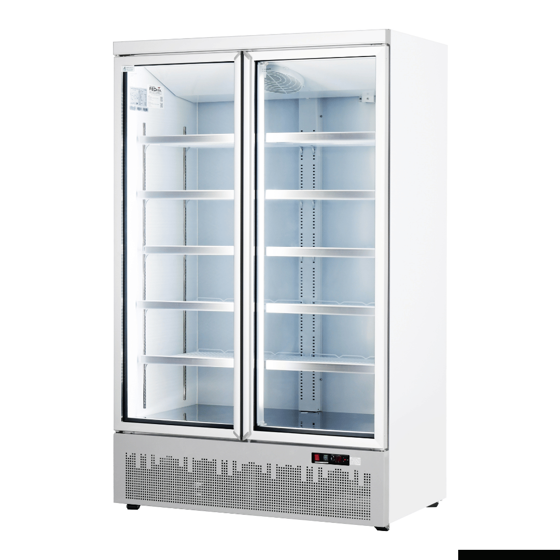 Thermaster Double Door Supermarket Fridge - LG-1000GBM