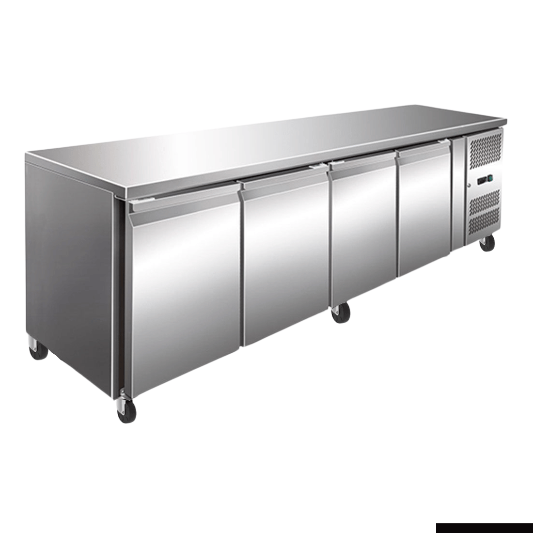 Thermaster TROPICALISED 4 Door Gastronorm Bench Fridge - GN4100TN