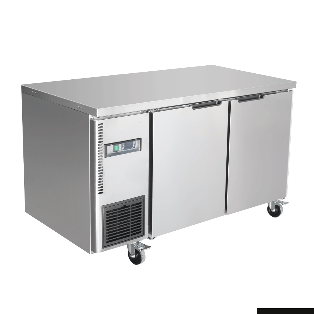 Thermaster Stainless Steel Double Door Workbench Fridge - TL1200TN