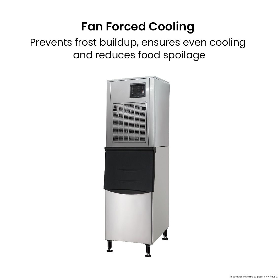 Blizzard Chewblet/Nugget Ice Maker 250Kg - SN-258N