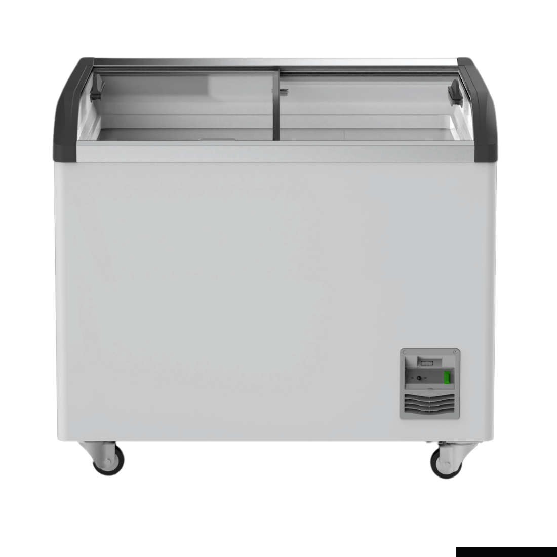 Thermaster Heavy Duty Supermarket Glass Sliding Lid Freezers 306L - SD-306K