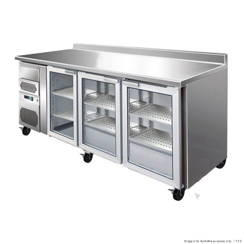 Thermaster Three Door Bar Fridge - CM20G