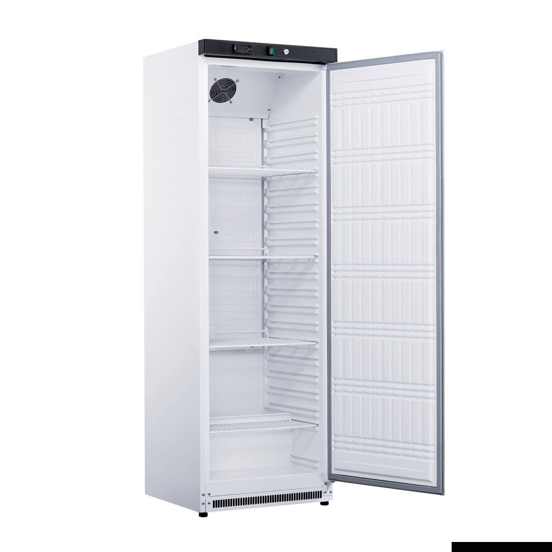 FED-X 350L S/S Single Solid Door Fridge - XR400SS