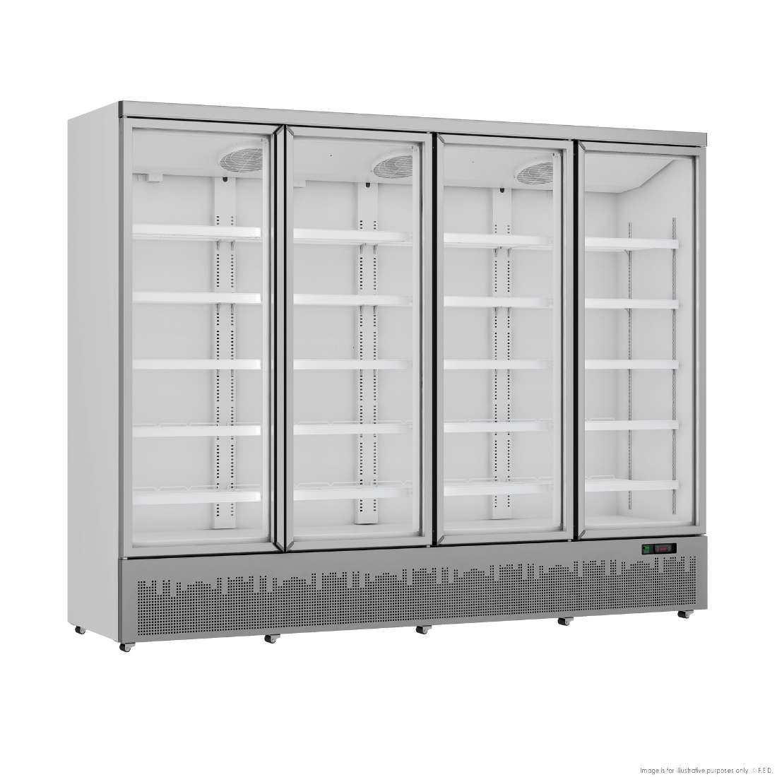 Thermaster Four Door Supermarket Fridge - LG-2200GBM