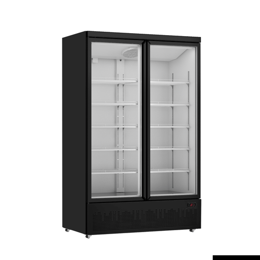 Thermaster Double Door Supermarket Fridge - LG-1000BGBM